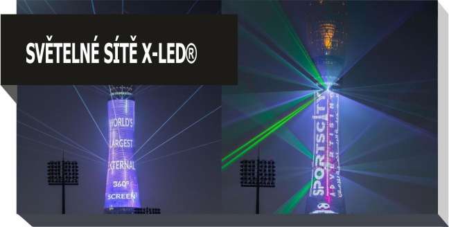 světelné sítě X-LED