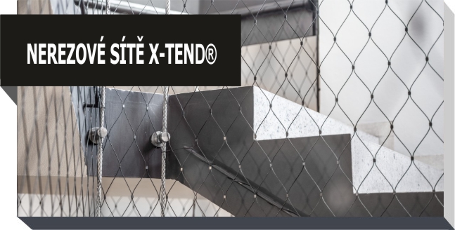 nerezové sítě X-Tend