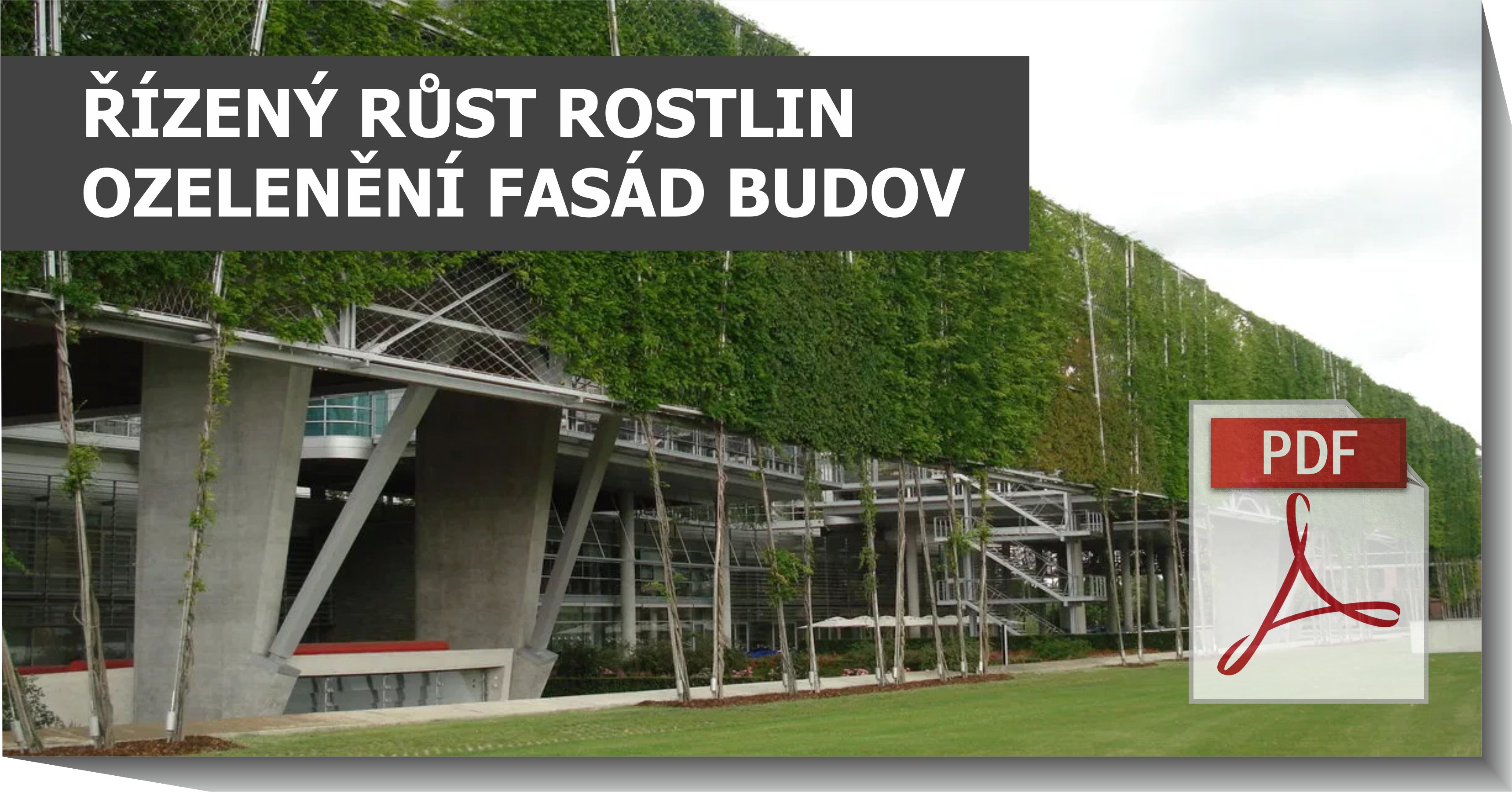 leták ozelenění fasád budov od Carl Stahl pdf