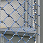 modrá síť detail