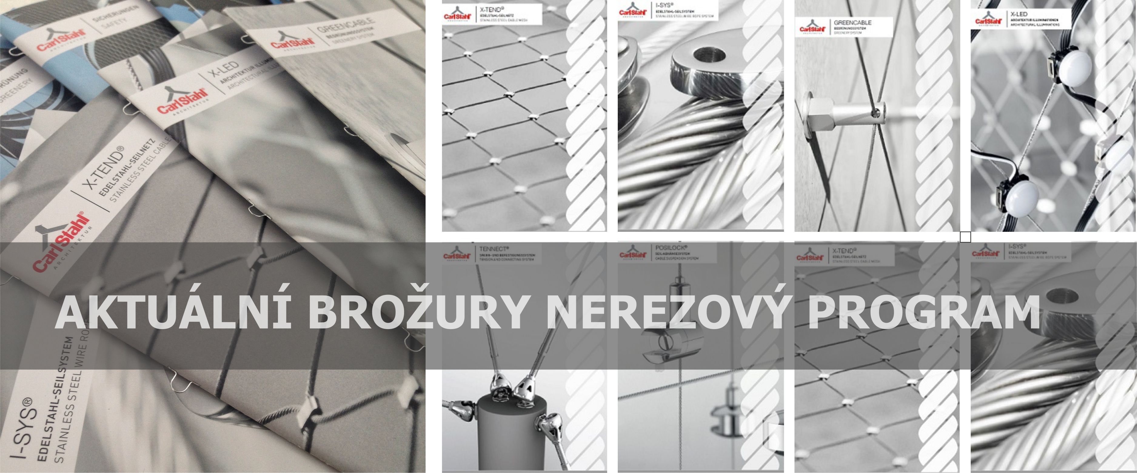aktuální brožury nerezový program
